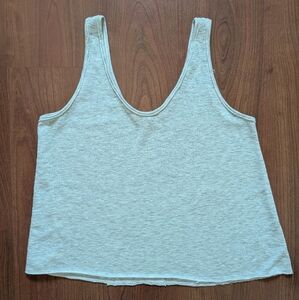 Treasure & Bond Womens Tank Top Medium Light Gray